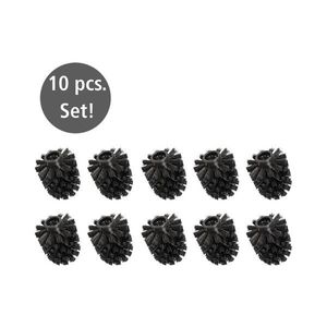 WENKO 24090800 - Čierna WC hlavica 8x9, 3 cm 24090800 vyobraziť