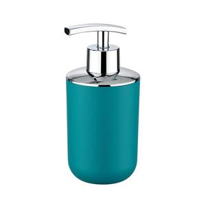WENKO 21224100 - Dávkovač mydla BRASIL 7, 3x16, 5 cm tyrkysový/lesklý chróm 21224100 vyobraziť