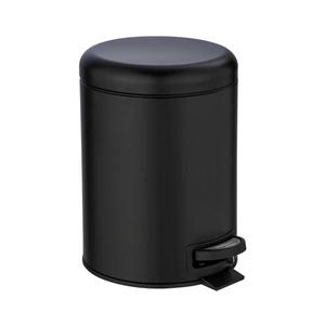 WENKO 24681100 - Košík LEMAN 21x24 cm čierny 24681100 vyobraziť