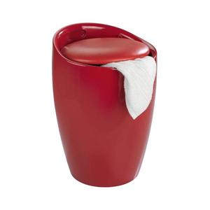 WENKO 20624100 - Stolička CANDY 36x50, 5 cm červená/čierna 20624100 vyobraziť