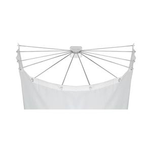 WENKO 23863100 - Sprchový držiak 96x72 cm nerez/biela 23863100 vyobraziť