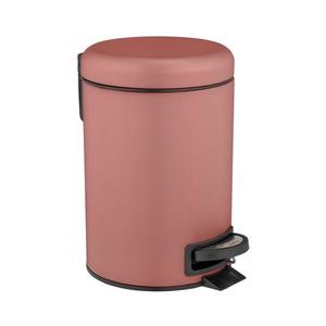 WENKO 25155100 - Kôš na odpadky LEMAN 17x25 cm ružová/čierna 25155100 vyobraziť
