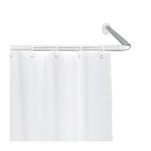 WENKO 19218100 - Tyč UNIVERSAL 2, 5x2, 5 cm chróm/biela 19218100 vyobraziť