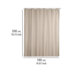 WENKO 20045100 - Sprchový záves 180x200 cm béžový 20045100 vyobraziť