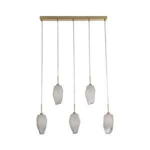 Searchlight 23145-5SB - Závesný luster na lanku ROCKY 5xG9/33W/230V 23145-5SB vyobraziť