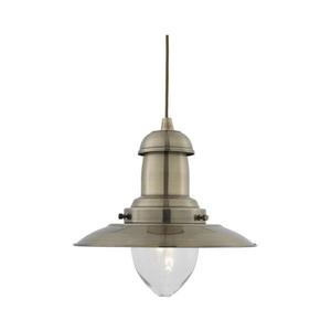 Searchlight 4301AB - Závesný luster na lanku FISHERMAN 1xE27/60W/230V mosadzný 4301AB vyobraziť