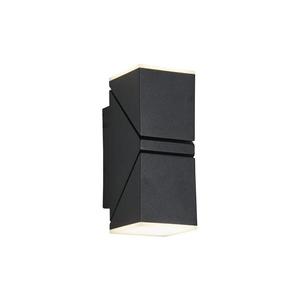 Searchlight 36170BK - LED vonkajšie nástenné svietidlo MONTANA 2xLED/6W/230V IP44 36170BK vyobraziť