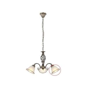 Globo - Náhradné sklo k lusteru ODIN E27, biele, priemer 16 cm 60208WG vyobraziť