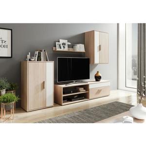 Obývacia stena BRICK dub sonoma/biela 5905815729267 vyobraziť