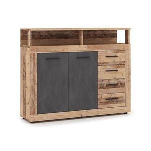 Komoda RUNA svetlohnedá/antracit 5907758729588 vyobraziť