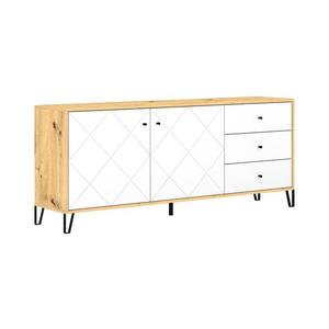 Komoda SULA dub artisan/biela 5907758728222 vyobraziť