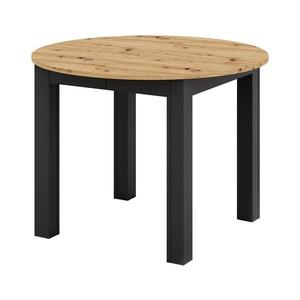 Rozkladací jedálenský stôl WILY dub artisan/čierna 5904804586294 vyobraziť