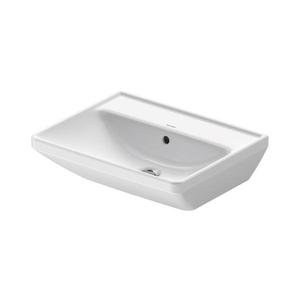 Duravit 2366550060 - Závesné umývadlo D-NEO 55 × 44 cm, keramika, lesklá biela 2366550060 vyobraziť
