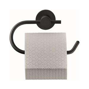 Duravit 99264600 - Držiak toaletného papiera D-CODE matná čierna 0099264600 vyobraziť