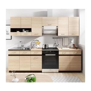 Kuchynská linka VALERIA 240 cm hnedá/dub sonoma 5907758722206 vyobraziť