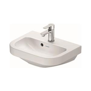 Duravit 7484500002 - Závesné umývadlo D-CODE 45x33, 5 cm keramika/lesklá biela 07484500002 vyobraziť