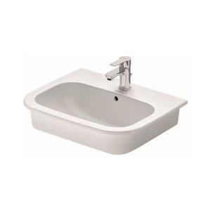 Duravit 337540000 - Zapustené umývadlo D-CODE 54, 5x43, 5 cm keramika/lesklá biela 0337540000 vyobraziť