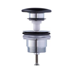 Duravit 50791300 - Umývadlová výpusť PUSH-OPEN priemer 6, 5 cm matný antracit 0050791300 vyobraziť