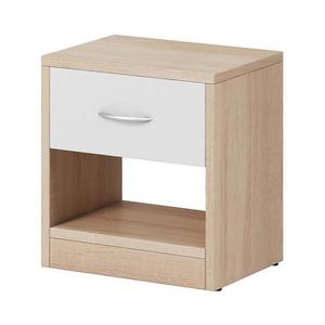 Nočný stolík NED dub sonoma/biela 5903018219974 vyobraziť