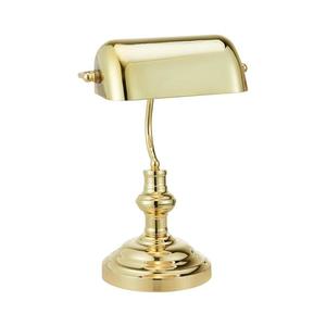 Markslöjd 108977 - Stolová lampa BANKERS 1xE14/40W/230V zlatá 108977 vyobraziť