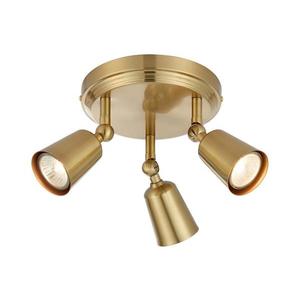 Markslöjd 108980 - Bodové svietidlo TINY 3xGU10/7W/230V mosadz 108980 vyobraziť