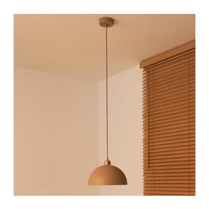 - Závesný luster na lanku IRONLINE 1xE27/15W/230V priemer 27 cm béžový/medený 70484 vyobraziť