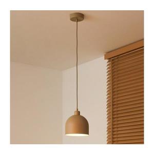 - Luster na lankovom závesení IRONLINE 1xE27/15W/230V priemer 17 cm béžový 70521 vyobraziť