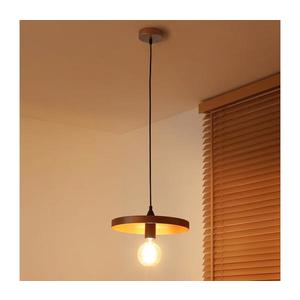 - Luster na lanku IRONLINE 1xE27/15W/230V pr. 30 cm medená/čierna 70576 vyobraziť