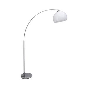 Brilliant - Stojacia lampa VESSA 1xE27/60W/230V lesklý chróm/biela 92940/75 vyobraziť