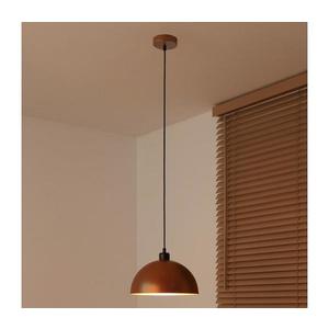 - Závesné svietidlo na lanku IRONLINE 1xE27/15W/230V pr. 27 cm medená/čierna 70514 vyobraziť