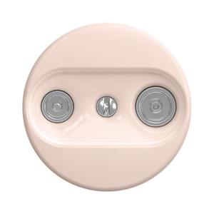 lap - Retro účastnícka zásuvka TV+R (priebežná) bez rámika staroružová R/TV/P vyobraziť