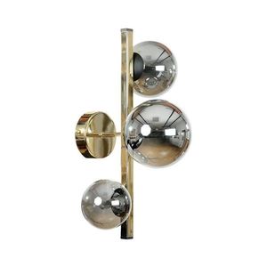 Zuma Line 1215 - Nástenné svietidlo SERENITY 3xG9/8W/230V zlatá/dymová čierna 1215 vyobraziť