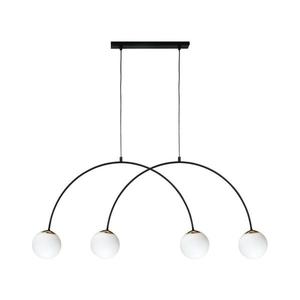 Zuma Line 1220 - Luster na lane BOW 4xE14/10W/230V čierny 1220 vyobraziť