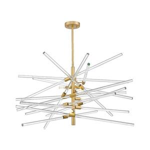 Zuma Line P0599-06A-V7AC - Luster na tyči REYKJAVIK 6xG9/42W/230V zlatý P0599-06A-V7AC vyobraziť