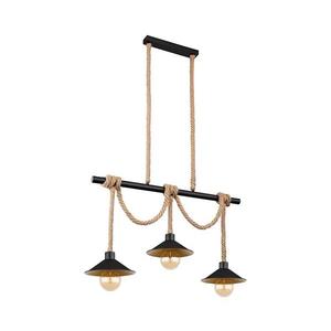 Globo 15690-3H - Závesné svietidlo na lanku DIANA 3xE27/60W/230V čierne 15690-3H vyobraziť