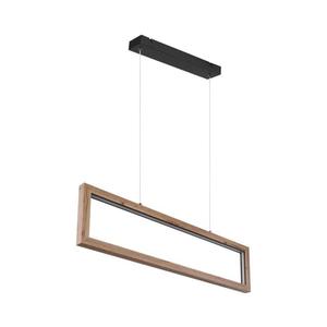 Globo 67287H - LED luster na lanku MANDERA LED/24W/230V hnedá 67287H vyobraziť