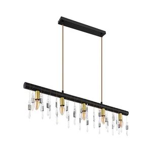 Globo 15532-5HB - Závesný luster na lanku KIRA 5xE14/40W/230V čierny 15532-5HB vyobraziť