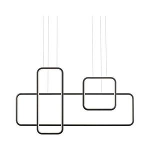 Redo 01-2100 - LED stmievateľný luster na lane THAI LED/86W/230V čierny 01-2100 vyobraziť