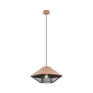 Redo 01-3005 - Závesný luster na lanku GRILL 1xE27/42W/230V priemer 39, 6 cm čierna/hnedá 01-3005 vyobraziť