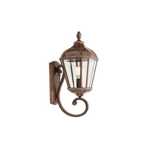 Redo 9656 - Vonkajšia nástenná lampa ESSEN 1xE27/70W/230V IP44 hnedá/patina 9656 vyobraziť