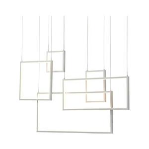 Redo 01-2316 - Stmievateľný LED luster na lanku PLANA LED/80W/230V biela 01-2316 vyobraziť