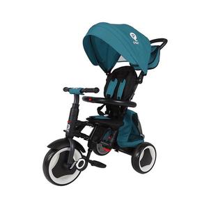 QPlay - Detská trojkolka 3v1 RITO EVA PLUS tyrkysová S380-8Green-blue vyobraziť