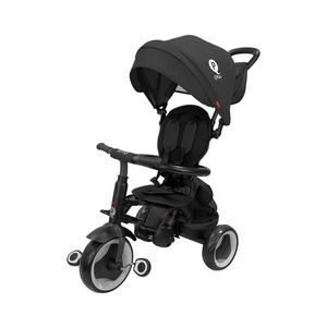QPlay - Detská trojkolka 3v1 RITO EVA PLUS čierna S380-8black vyobraziť