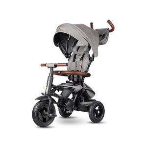 QPlay - Detská trojkolka 6v1 RITO DELUXE sivá S380-17-grey vyobraziť