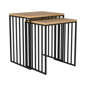 Eglo 424143 - SADA 2 ks odkladacích stolíkov TOZAWA hnedá/čierna 424143 vyobraziť