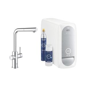 GROHE 31539000 - Drezová batéria BLUE HOME L-výpusť lesklý chróm 31539000 vyobraziť
