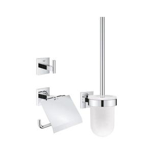 GROHE 41123000 - 3 v 1 sada doplnkov na toaletu, lesklý chróm 41123000 vyobraziť