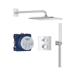 GROHE 34881000 - Podomietkový sprchový systém PRECISION 310 × 310 mm lesklý chróm 34881000 vyobraziť