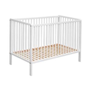 COSING - Detská postieľka 120x60 cm buk/biela C-0117 vyobraziť