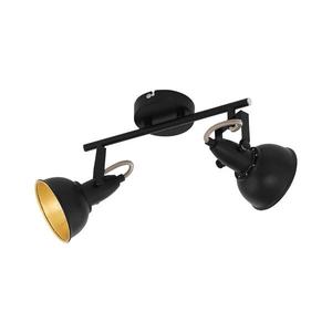 Eglo 75512 - Bodové svietidlo THORNTON 2xE14/28W/230V čierna/zlatá 75512 vyobraziť